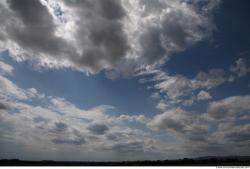 Blue Clouded Skies